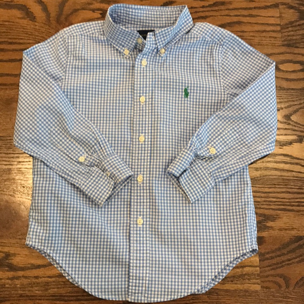 Ralph Lauren Gingham Button Downs - Picture 6 of 7
